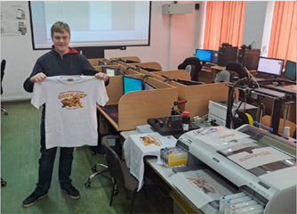 Zajęcia praktyczne w technikum grafiki i poligrafii cyfrowej