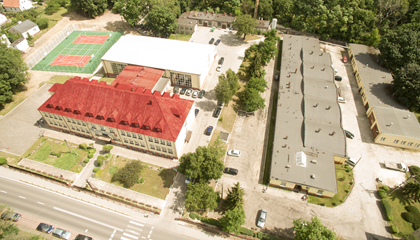 Zespół Szkół Technicznych - widok z góry