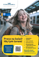 Praca na kolei? Idę tym torem.