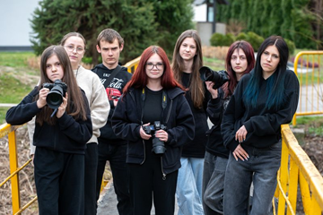 Fotografowie w plenerze