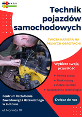 Oferta Technik pojazdów samochodowych