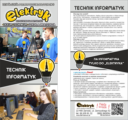 Ulotka - technik informatyk