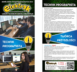 Ulotka - technik programista