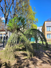 Wiklinowe szałasy